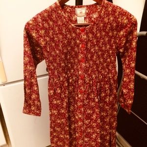 Girls April Cornel size 10 dress with front smocking